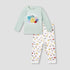 Juniors Printed T-shirt and Pyjama Set - Multicolour / 18-24 mths