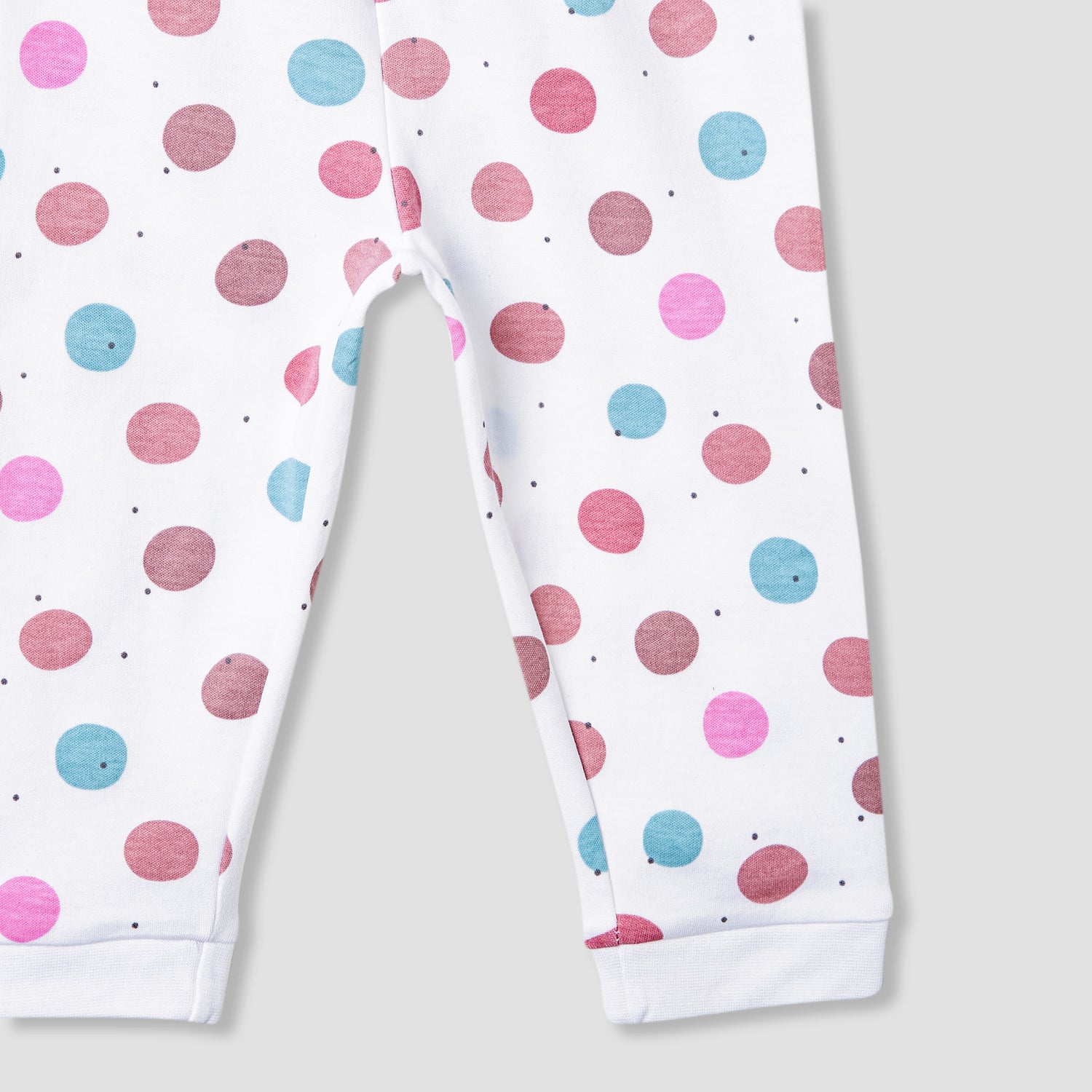 Juniors Embroidered T-shirt and Printed Pyjama Set