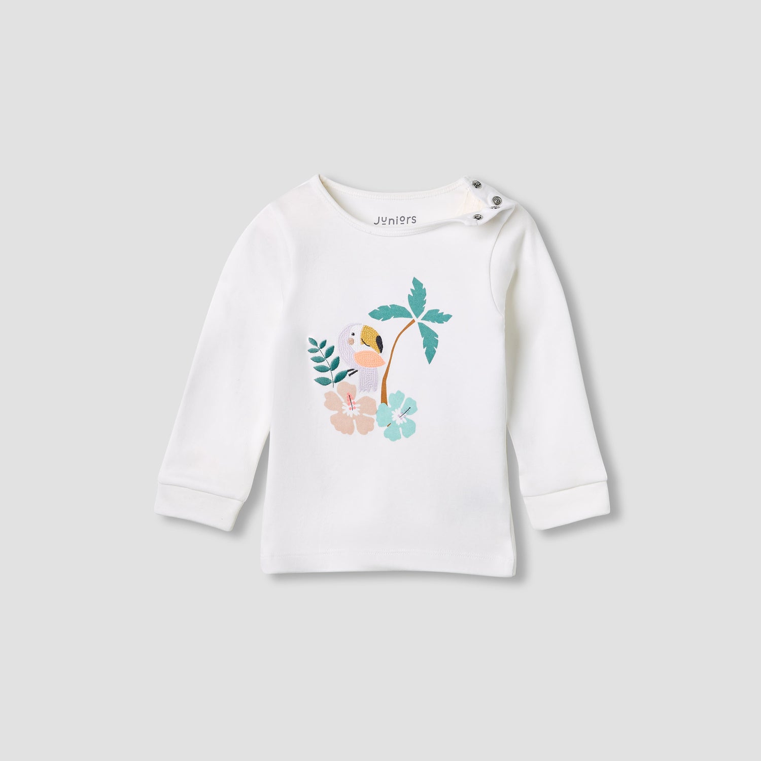 Juniors Printed T-shirt and Pyjama Set