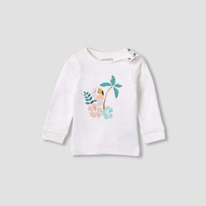 Juniors Printed T-shirt and Pyjama Set