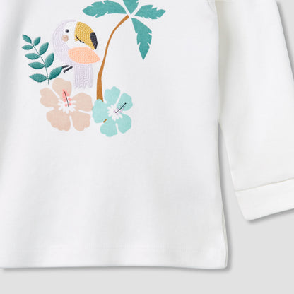 Juniors Printed T-shirt and Pyjama Set