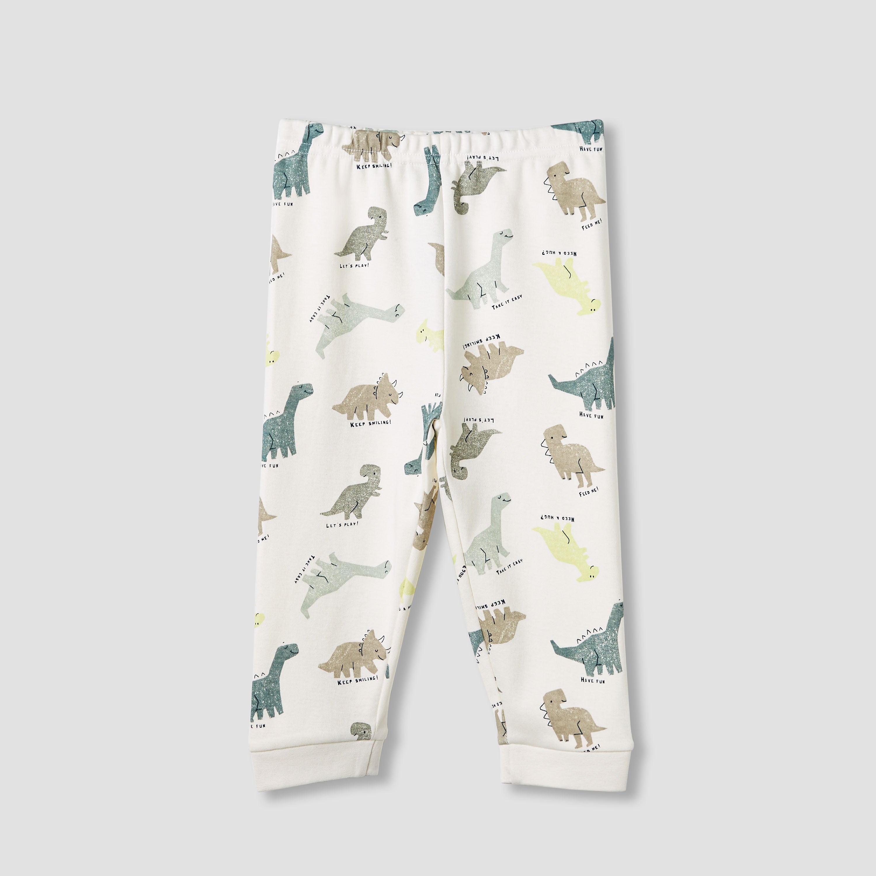 Juniors Dinosaur Print T-shirt and Pyjama Set