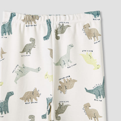 Juniors Dinosaur Print T-shirt and Pyjama Set