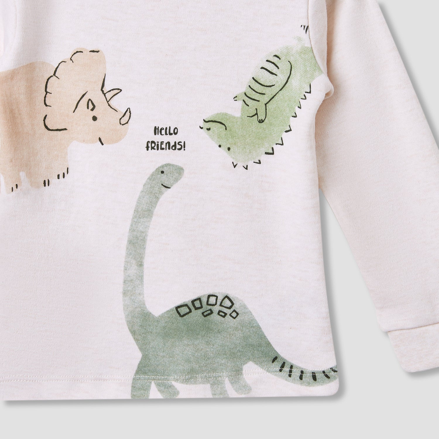 Juniors Dinosaur Print T-shirt and Pyjama Set