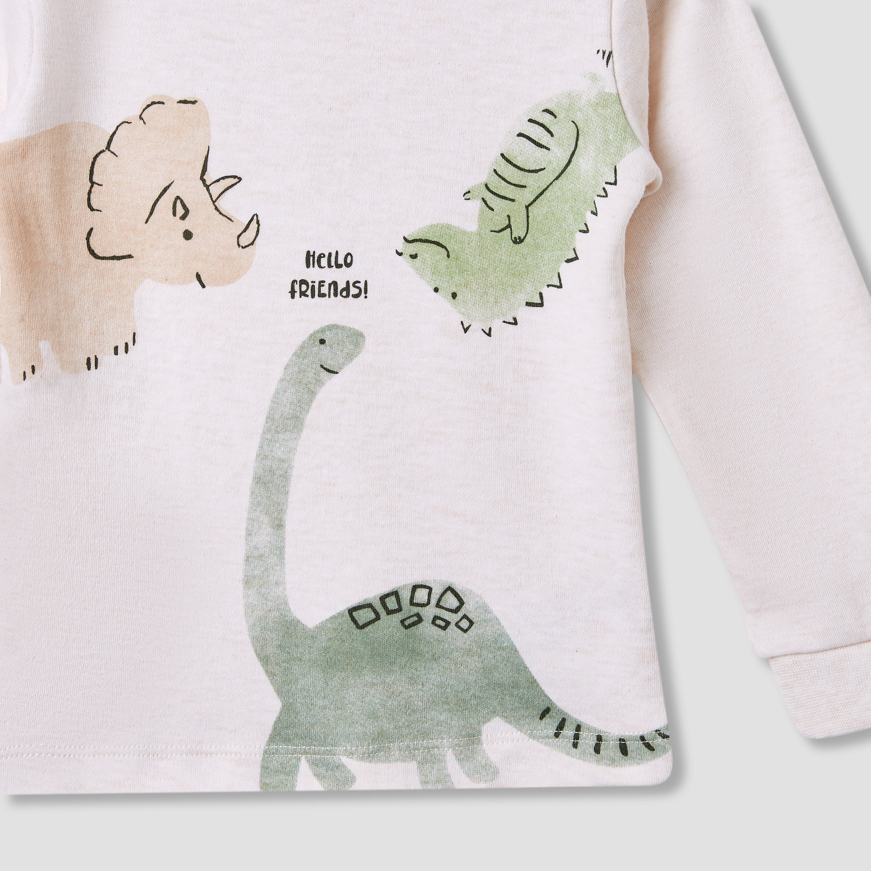Juniors Dinosaur Print T-shirt and Pyjama Set
