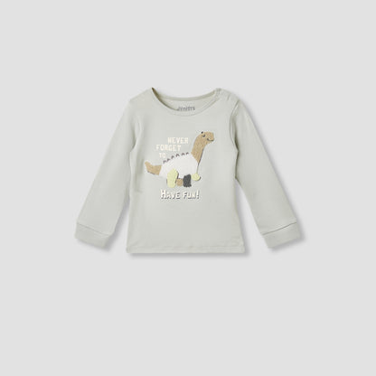 Juniors Dinosaur Print T-shirt and Pyjama Set