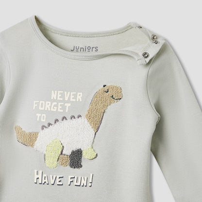 Juniors Dinosaur Print T-shirt and Pyjama Set