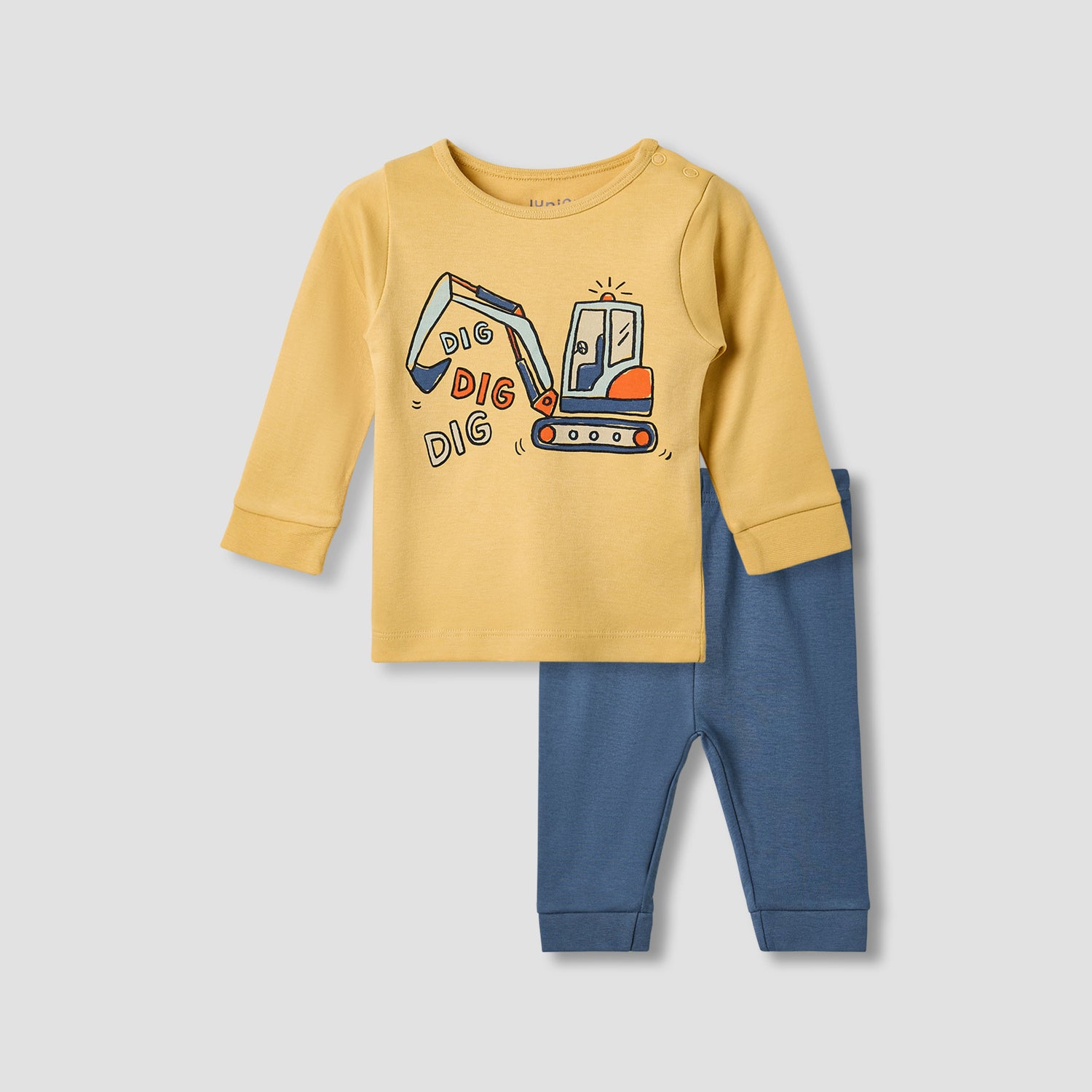 Juniors Graphic Print T-shirt and Pyjama Set