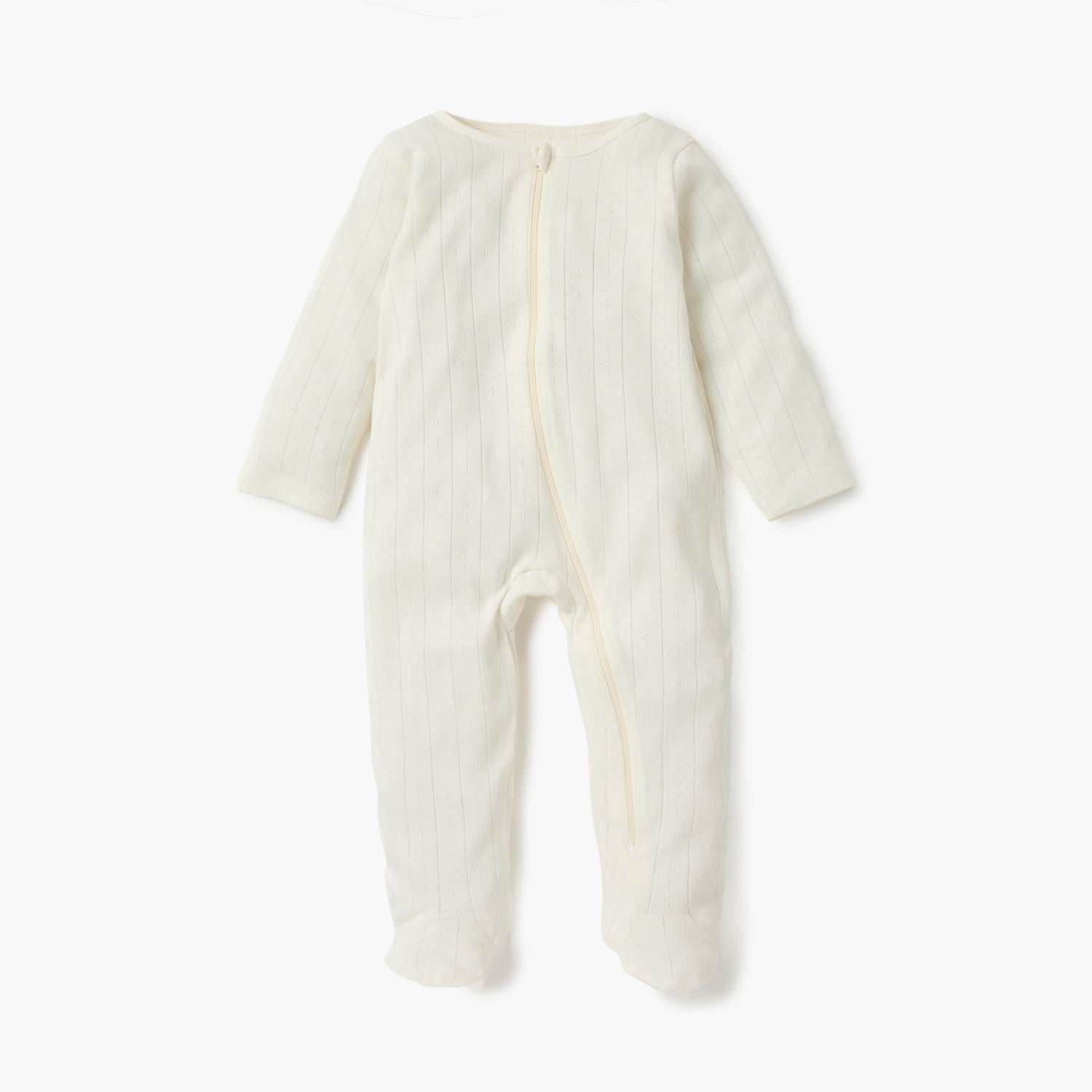 Juniors Striped Closed Feet Sleepsuit with Long Sleeves - Set of 7