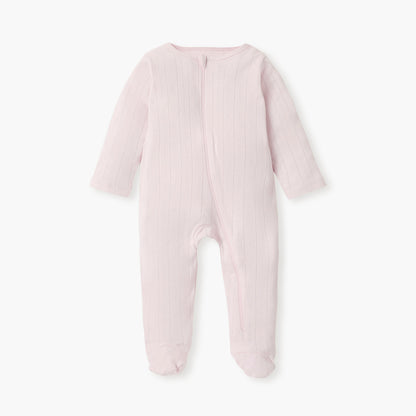 Juniors Striped Closed Feet Sleepsuit with Long Sleeves - Set of 7