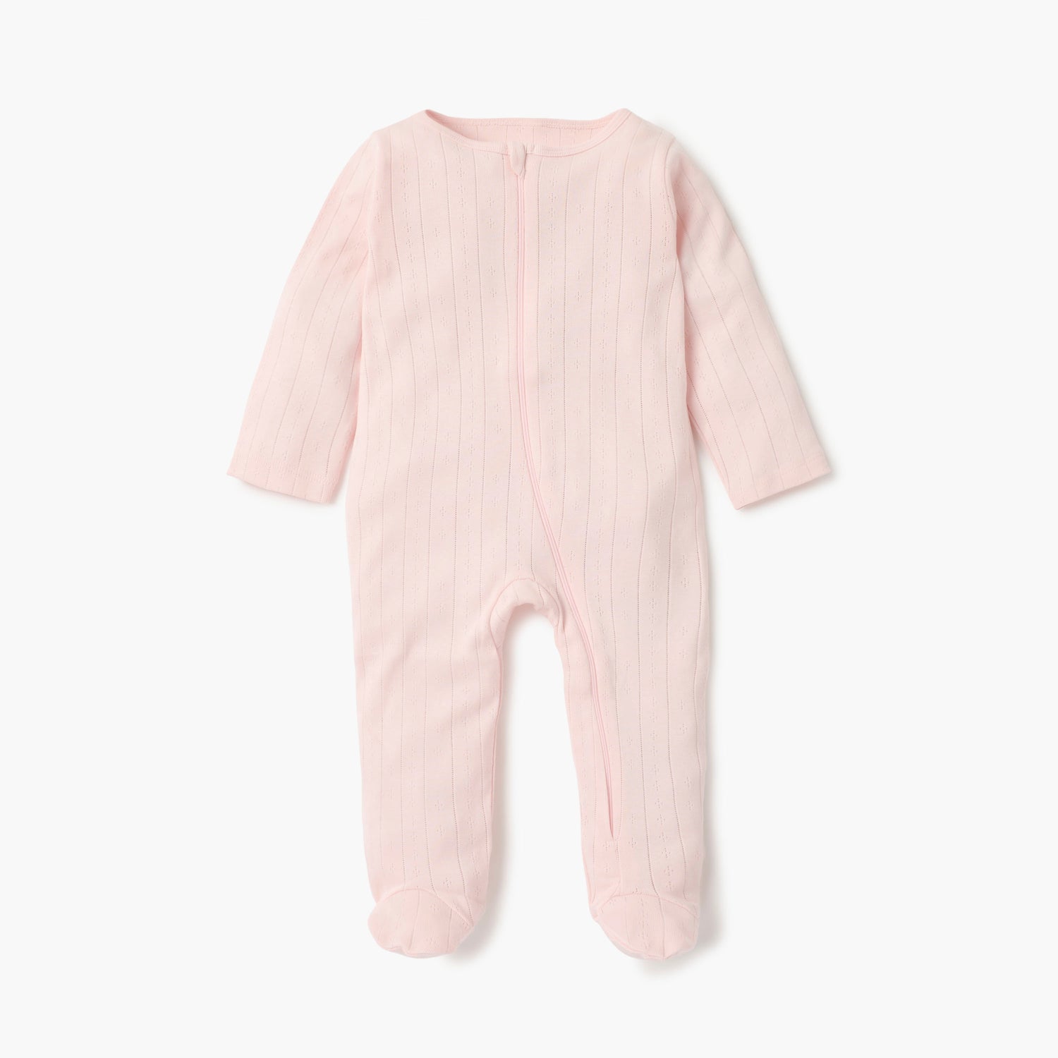 Juniors Striped Closed Feet Sleepsuit with Long Sleeves - Set of 7