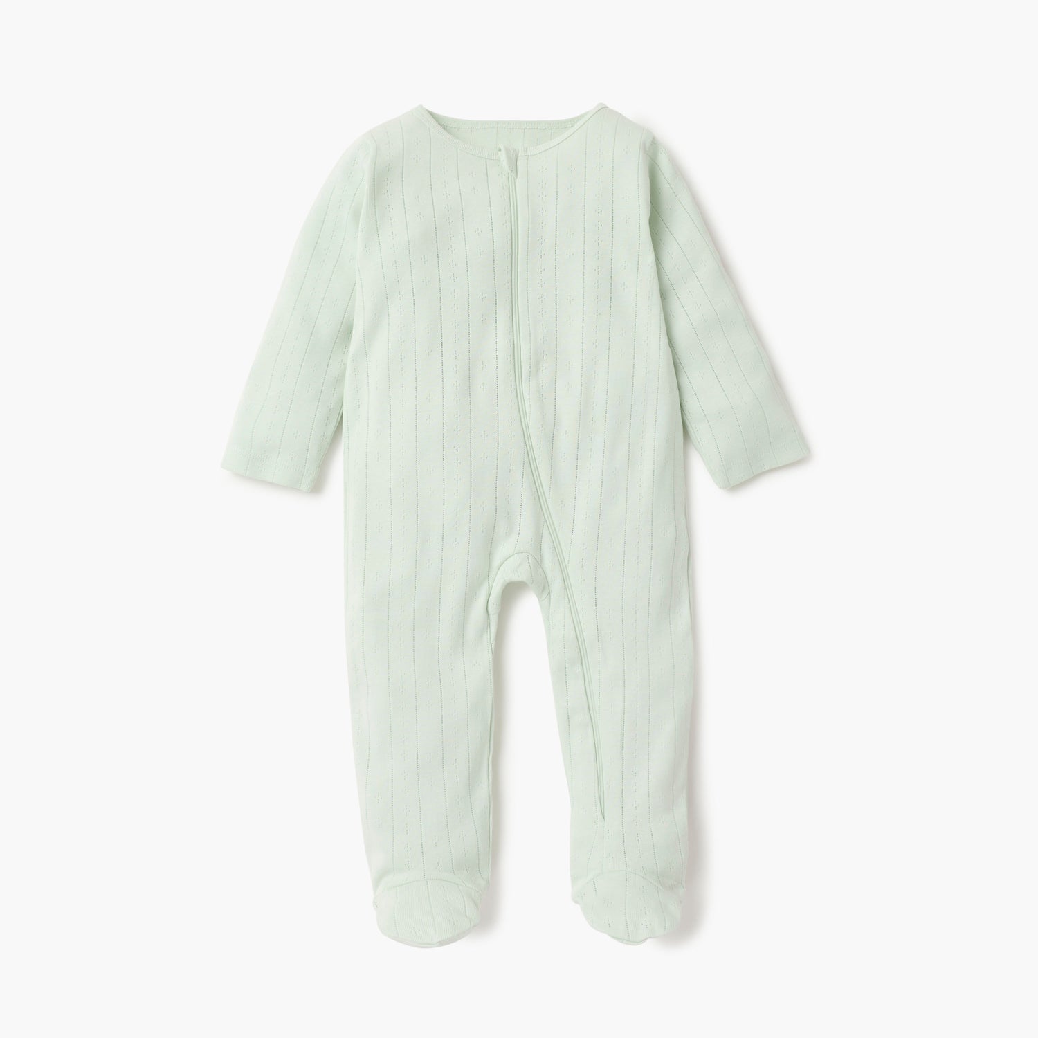 Juniors Striped Closed Feet Sleepsuit with Long Sleeves - Set of 7