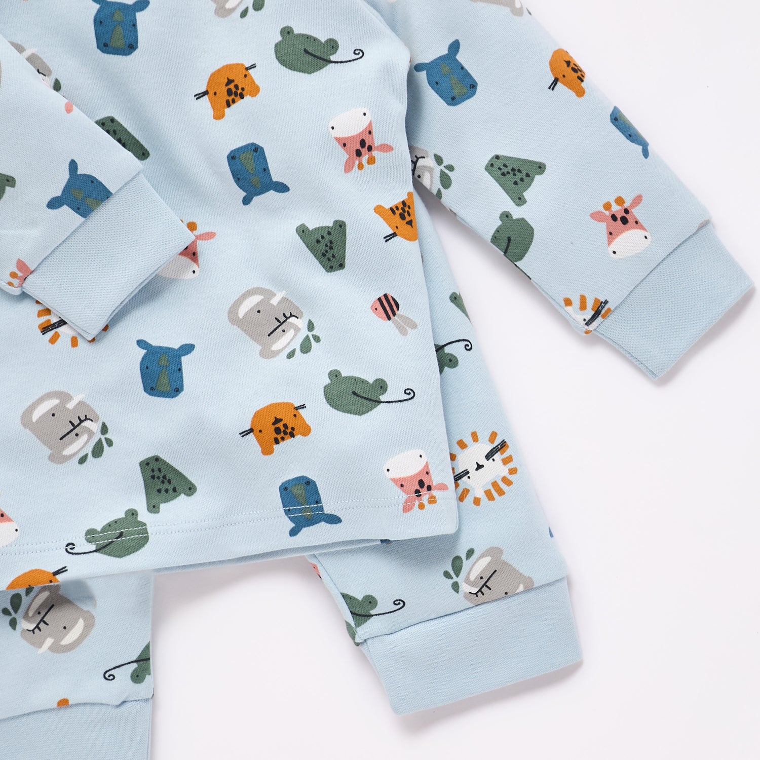 Juniors All-Over Animal Print T-shirt and Pyjama Set