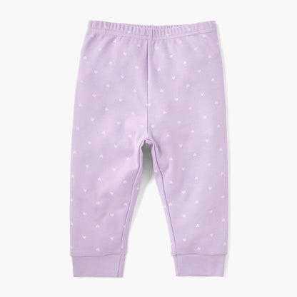 Juniors Heart Print T-shirt and Pyjama Set
