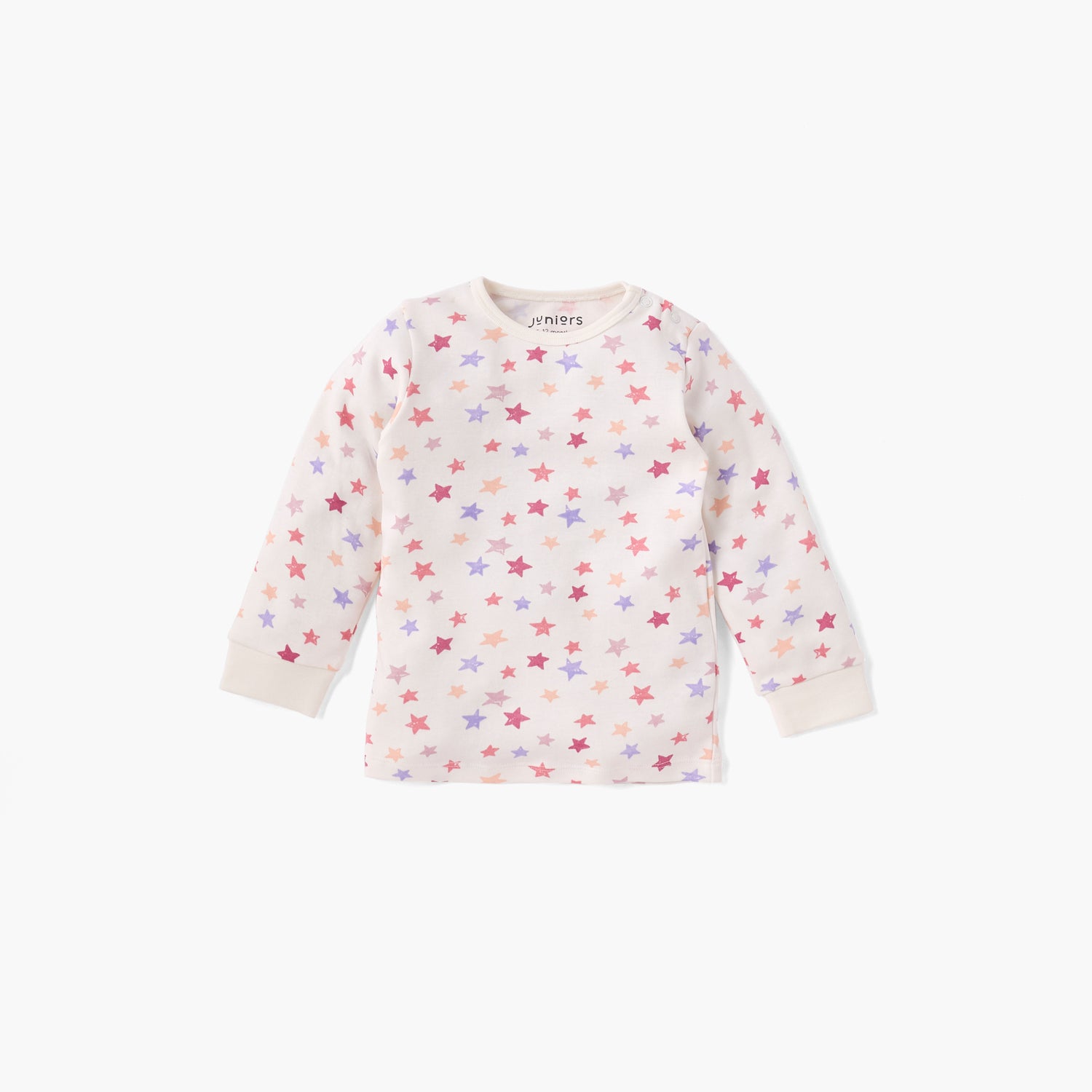 Juniors All-Over Star Print T-shirt and Pyjama Set