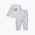Juniors Turtle Print T-shirt and Pyjama Set - Grey / 12-18 mths