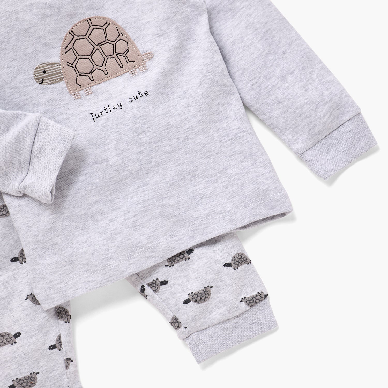Juniors Turtle Print T-shirt and Pyjama Set