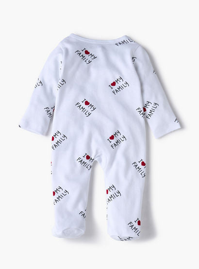Juniors Printed Sleepsuit with Long Sleeves and Zip Closure-baby-girls-clothing-nightwear-sleepsuits-image-3