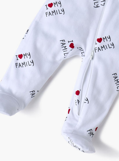 Juniors Printed Sleepsuit with Long Sleeves and Zip Closure-baby-girls-clothing-nightwear-sleepsuits-image-5
