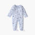 Juniors Printed Sleepsuit with Long Sleeves and Zip Closure - Blue / 12-18 mths