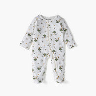 Juniors All-Over Print Closed Feet Sleepsuit with Long Sleeves-undefined-image-1