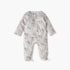 Juniors Printed Sleepsuit with Long Sleeves and Zip Closure - Cream / 12-18 mths