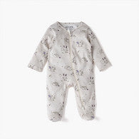 Juniors Printed Sleepsuit with Long Sleeves and Zip Closure-undefined-image-1