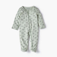 Juniors Elephant Print Sleepsuit with Long Sleeves and Zip Closure-undefined-image-1