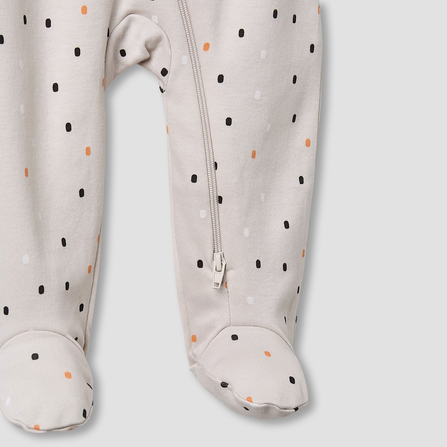 Juniors Crew Neck Sleepsuit with Bib - Cotton - Long Sleeves