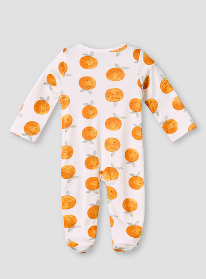 Pack of 3 Juniors Cotton Round Neck Long Sleeves Sleepsuit with Zip Closure-baby-girls-clothing-nightwear-sleepsuits-image-7