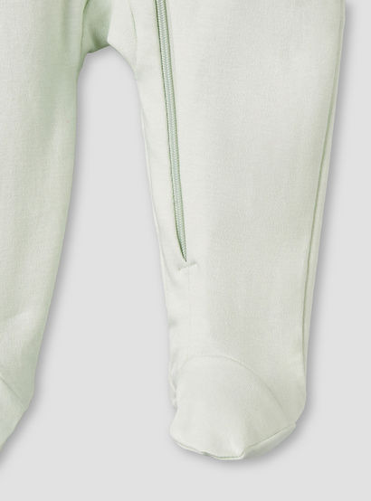 Pack of 3 Juniors Cotton Round Neck Long Sleeves Sleepsuit with Zip Closure-baby-girls-clothing-nightwear-sleepsuits-image-10