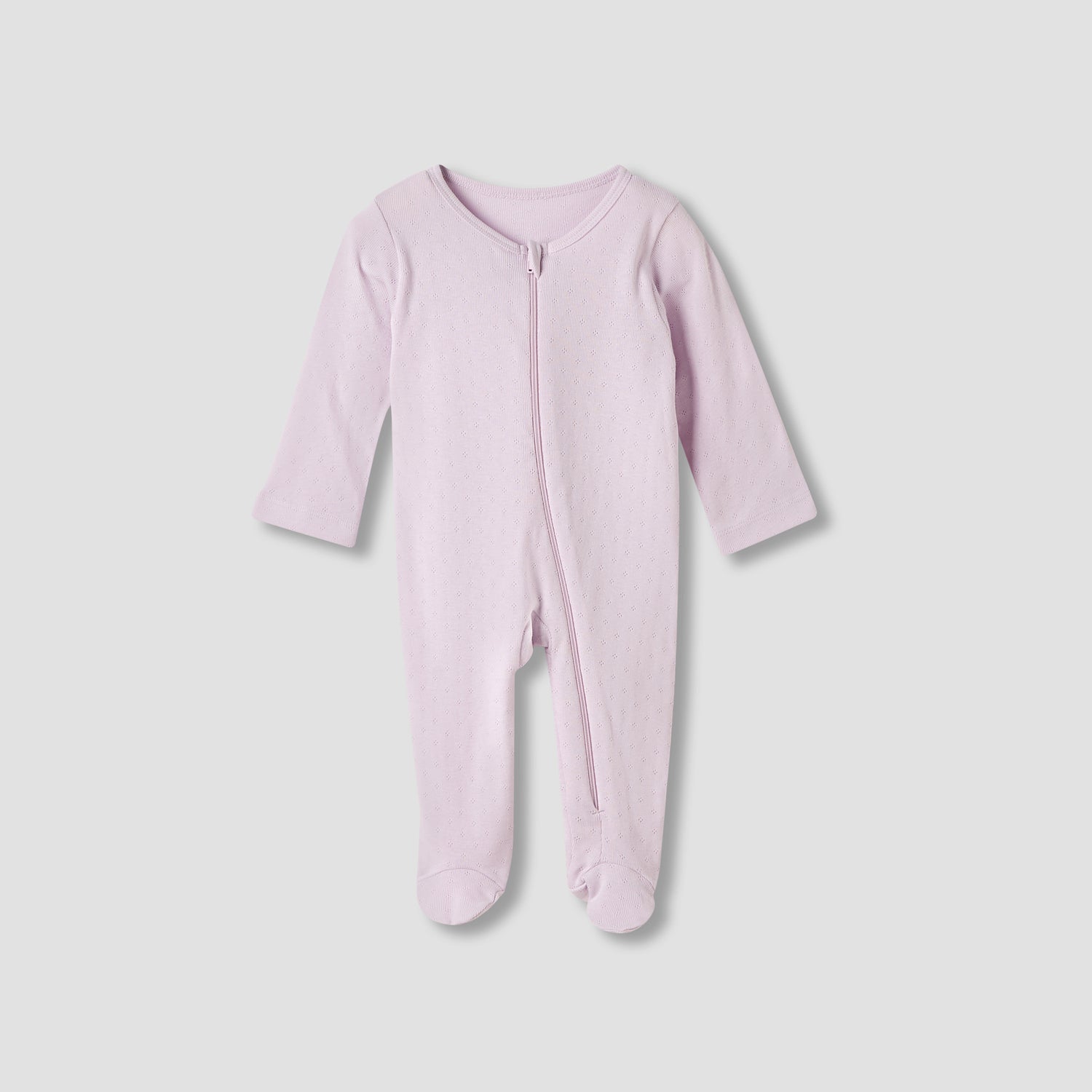 Juniors Floral Print Sleepsuit with Long Sleeves - Set of 5