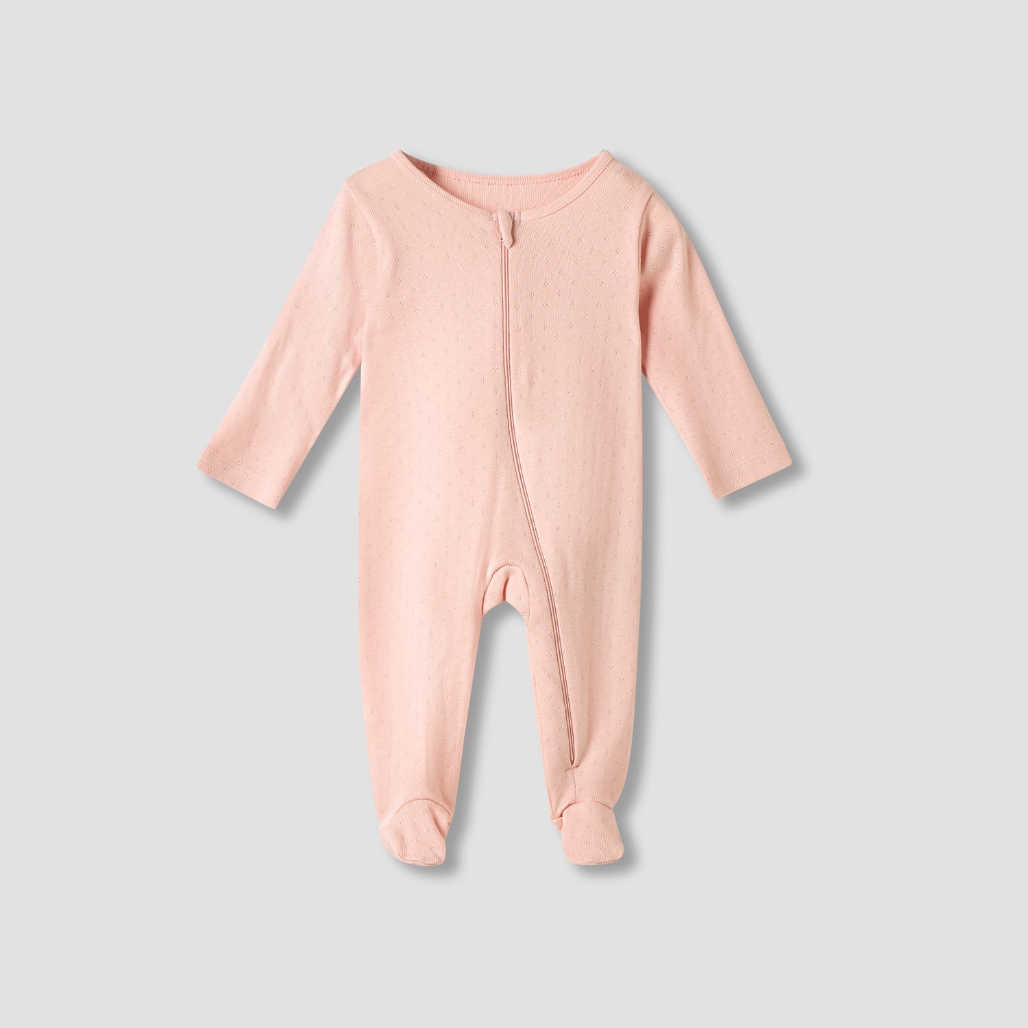 Juniors Floral Print Sleepsuit with Long Sleeves - Set of 5