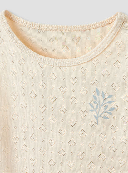 Juniors Round Neck Bodysuit with Snap Button Closure - Cotton - Sleeveless - Set of 5-promo_babyshop_Buy2for115_UAE130126-image-7