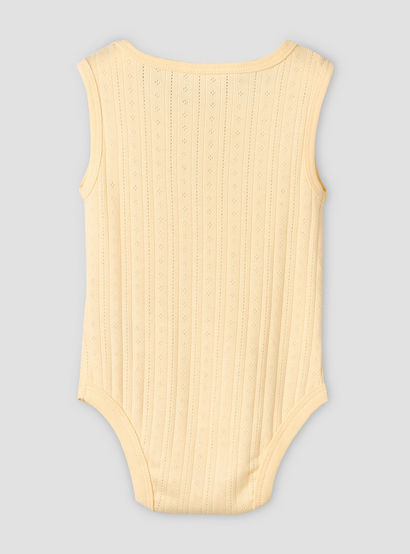 Pack of 5 Juniors Cotton Sleeveless Bodysuit with Fun Print-baby-girls-clothing-bodysuits-image-10