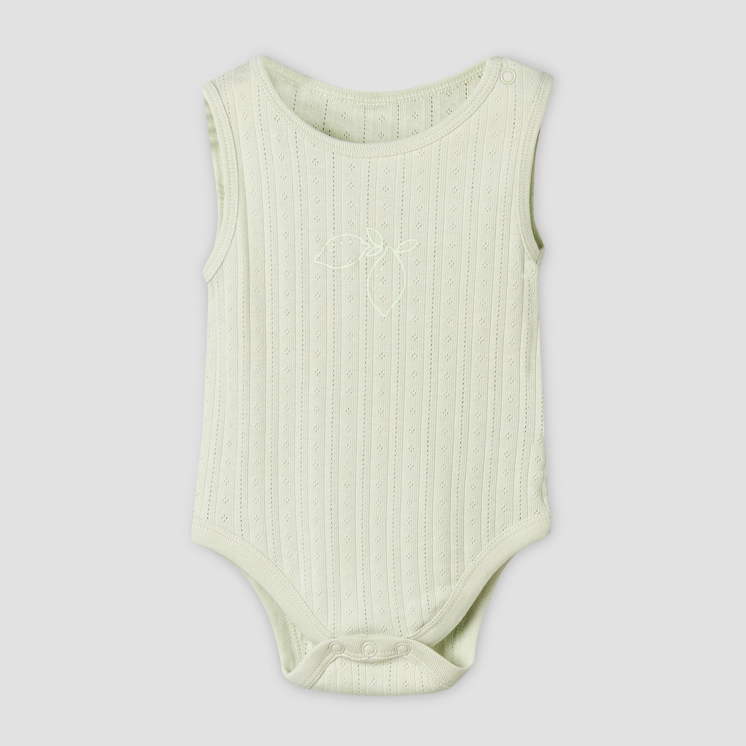 Pack of 5 Juniors Cotton Sleeveless Bodysuit with Fun Print