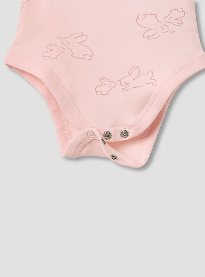 Juniors Round Neck Bodysuit with Snap Button Closure - Cotton - Sleeveless - Set of 5-promo_babyshop_Buy2for115_UAE130126-image-8