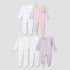 Juniors Cotton Round Neck Long Sleeves Sleepsuit with Fun Print, Set of 5 - Multicolour / 12-18 mths