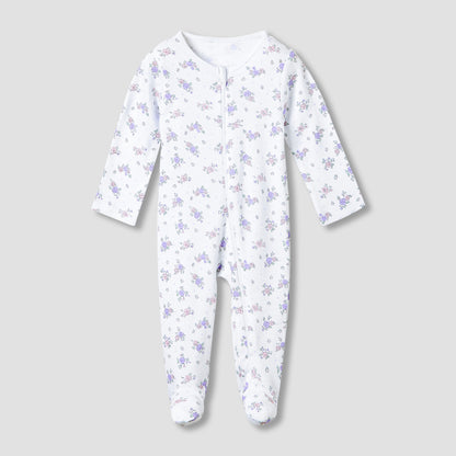 Juniors Cotton Round Neck Long Sleeves Sleepsuit with Fun Print, Set of 5