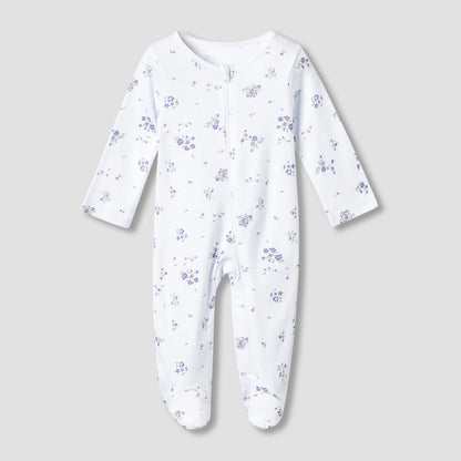 Juniors Cotton Round Neck Long Sleeves Sleepsuit with Fun Print, Set of 5
