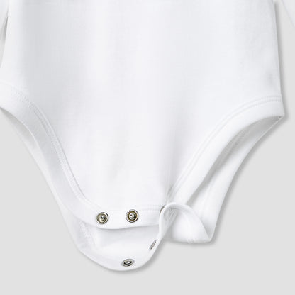 Juniors Crew Neck Bodysuit with Vehicle Print - Cotton - Long Sleeves