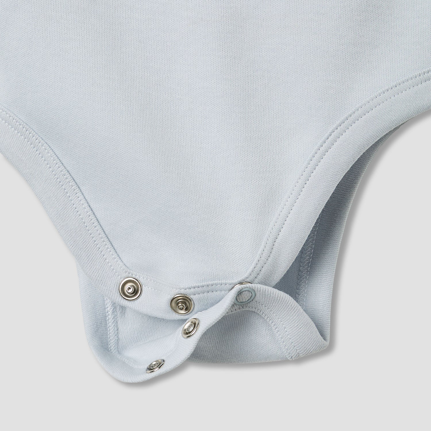 Juniors Round Neck Bodysuit with Snap Button Closure - Cotton - Sleeveless