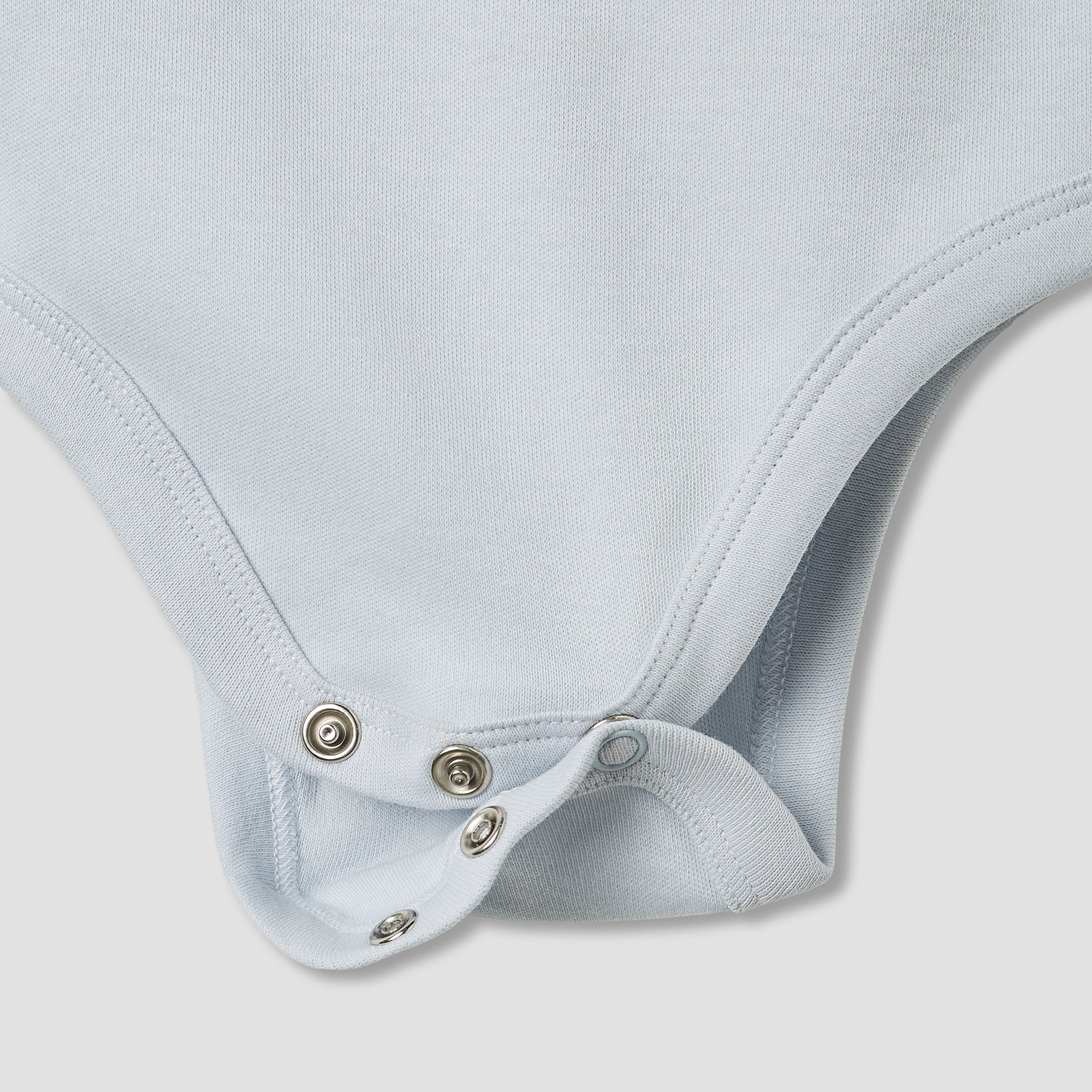 Juniors Round Neck Bodysuit with Snap Button Closure - Cotton - Sleeveless