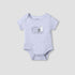 Juniors Round Neck Bodysuit with Snap Button Closure - Cotton - Short Sleeves - 12-18 MTHS