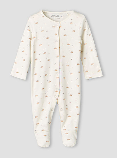 Pack of 2 Juniors Cotton Long Sleeves Sleepsuit with Closed Feet Design-baby-boys-clothing-nightwear-sleepsuits-image-3