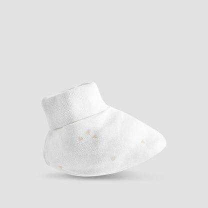 Pack of 2 Juniors Booties with Textured Hem