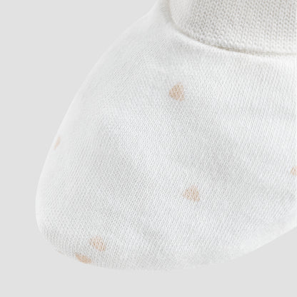 Pack of 2 Juniors Booties with Textured Hem
