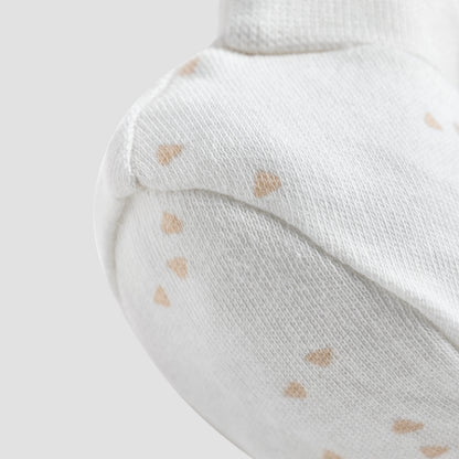 Pack of 2 Juniors Booties with Textured Hem