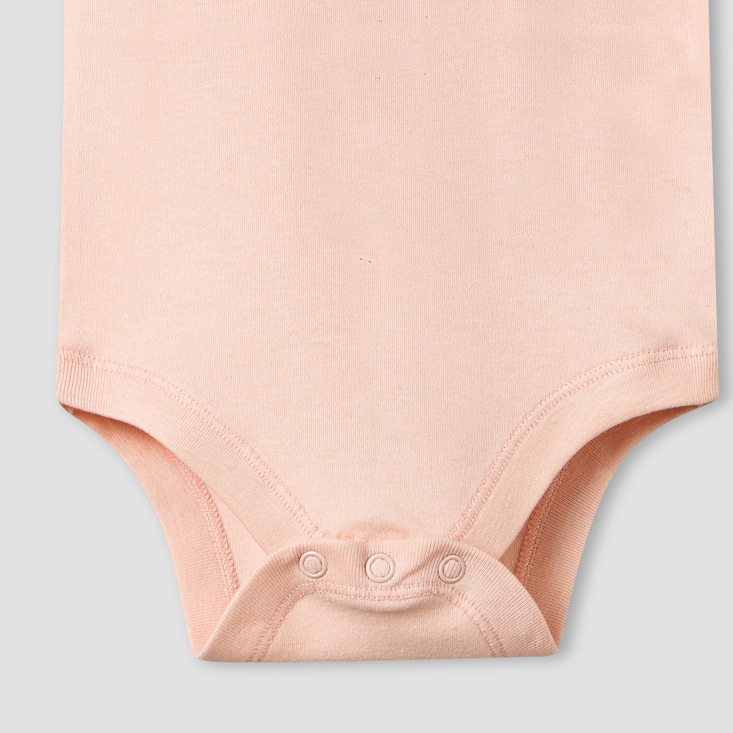 Pack of 3 Juniors Cotton Sleeveless Bodysuit with Snap Button Closure