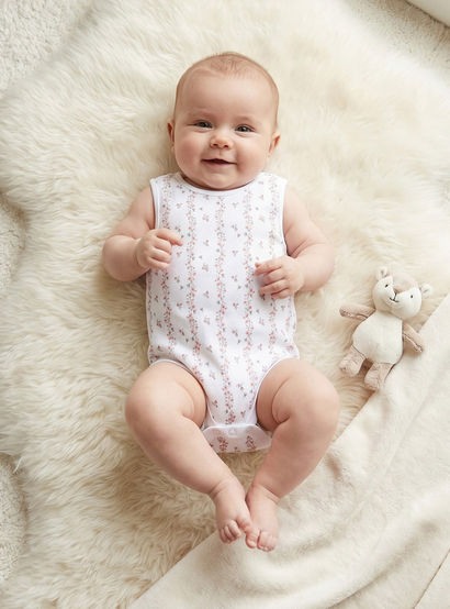 Pack of 3 Juniors Cotton Sleeveless Bodysuit with Snap Button Closure-baby-girls-clothing-bodysuits-image-2